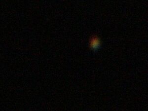 Mercury shot through the scope & using the cameras zoom feature.